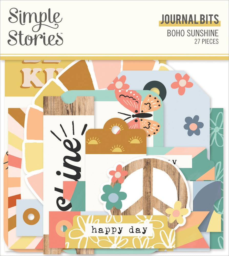 Boho Sunshine Journal Bits