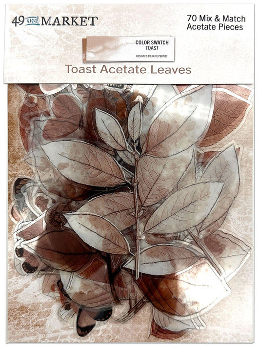 Toast Acetate Leaves