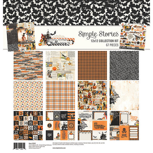 Simple Vintage Halloween Collection Pack